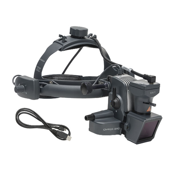 Набор HEINE офтальмоскоп OMEGA 500; видеокамера DV1; шнур USB 2.0, арт. C-004.33.563