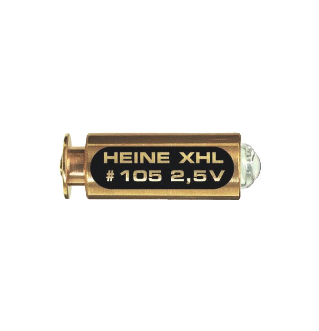 Лампа ксенон-галогеновая Heine XHL 2,5 В для отоскопов Mini 3000 F.O., арт. X-001.88.105