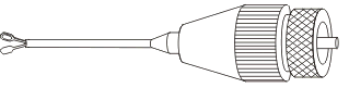Пинцет для удаления инородных тел VF-382lb-19G